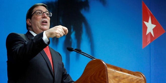 وزير الخارجية الكوبي: لن نسمح لأمريكا بزعزعة استقرار بلادنا
